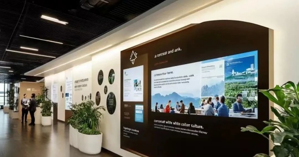 形象墻成為傳遞企業(yè)魅力的超級(jí)媒介！