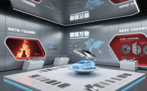 被千度鋼流燙到心跳，鋼鐵企業(yè)科技展廳也太酷了吧？