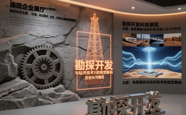 石油會(huì)“開口說(shuō)話”？這座油田文化展廳讓巖芯數(shù)據(jù)活了！